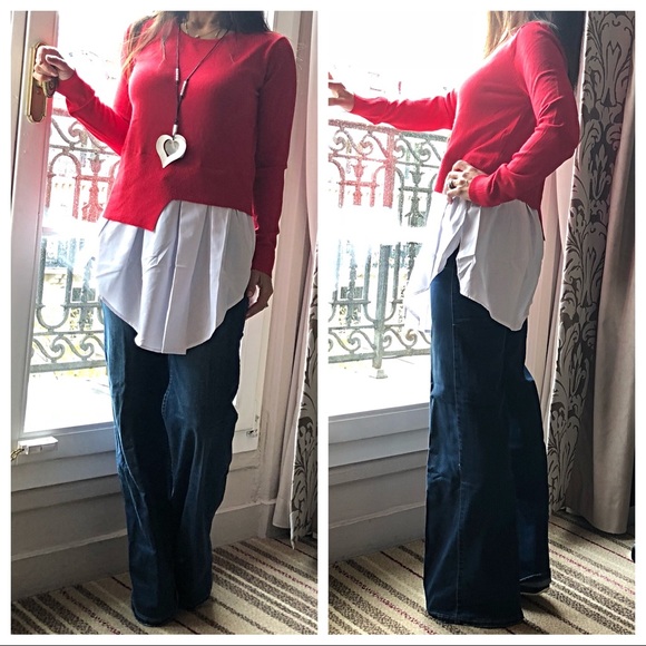 ✨LAST ONE ONLY SIZE SMALL ✨✨PARIS✨Wide leg jeans - Picture 5 of 8